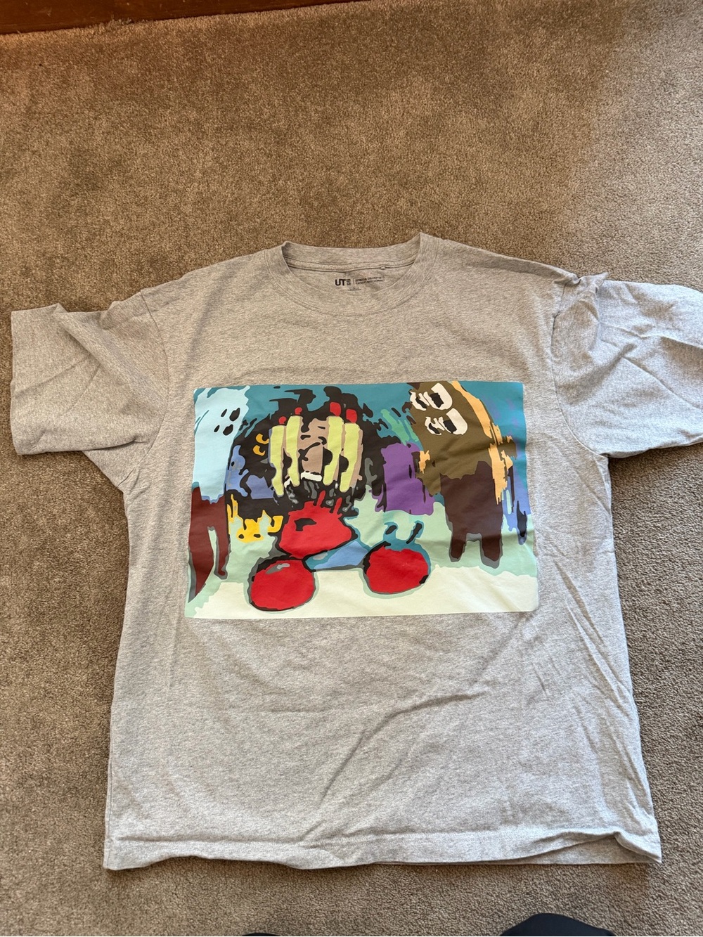Uniqlo x Cactus Plant Flea Market SpongeBob Collab Crewneck Tee